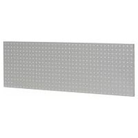 Perforated rear panel double-sided