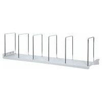 Shelf with steel hoops  1500