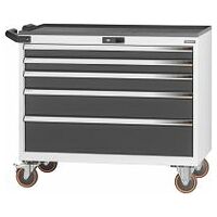 Roller cabinet with drawers 75 kg 36×20G