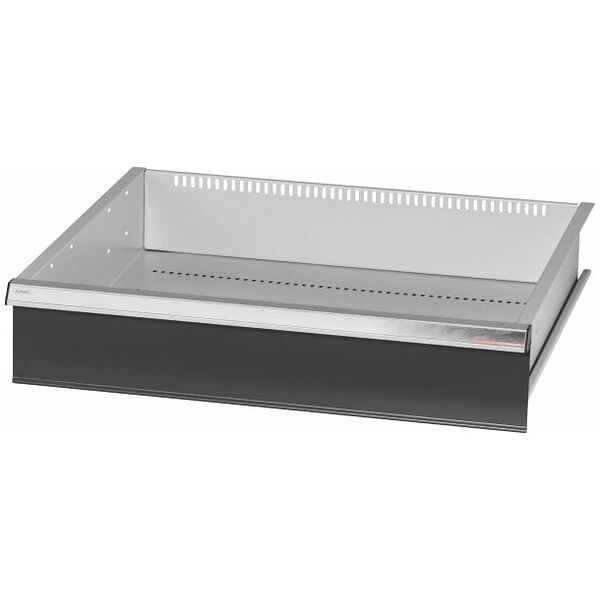Schublade mit Einhand-Schubladen-Einzelentriegelung, 200 kg 150 mm