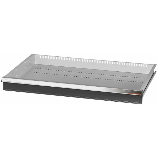 Schublade mit Einhand-Schubladen-Einzelentriegelung, 200 kg 100 mm