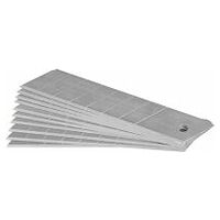 Snap-off “experience” blades set, 10 pieces, 22 mm