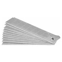 Snap-off “experience” blades set, 10 pieces, 18 mm