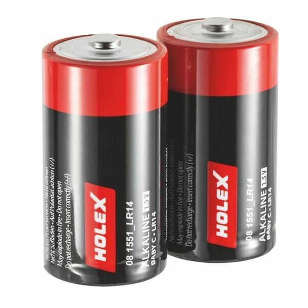 Batterie alcaline al manganese  LR14