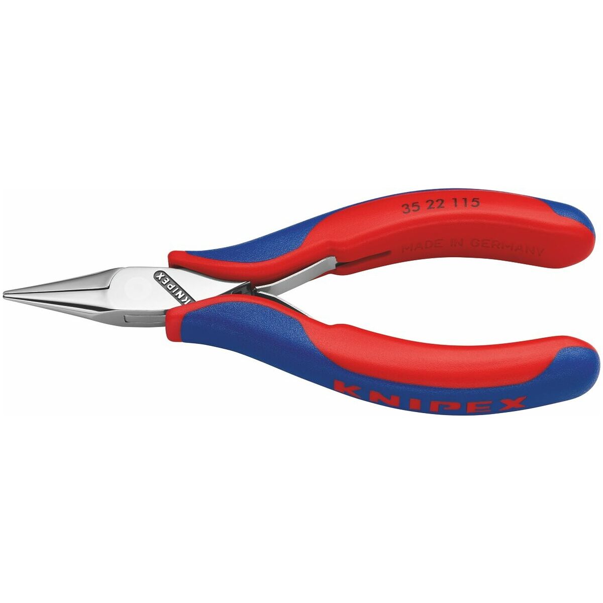 Electronics snipe-nosed pliers  115 mm