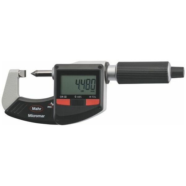Digital bygelmikrometer med mätspets 0-20 mm