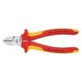 Diagonal side cutter, chrome-plated VDE insulated 160 mm