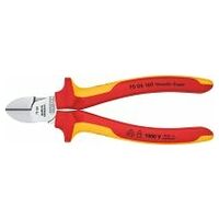 Diagonal side cutter, chrome-plated VDE insulated 160 mm