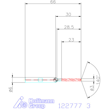 HOLEX Pro Steel VHM-Bohrer Weldon DIN 6535 HB TiAlN