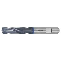 Solid carbide HPC drill, Weldon shank DIN 6535 HB TiAlN