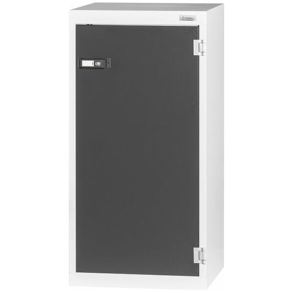 Base cabinet with drawer, Plain sheet metal swing doors 1000 mm
