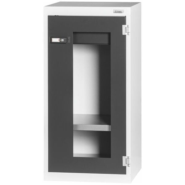 Base cabinet with drawer, Viewing window swing doors 900 mm