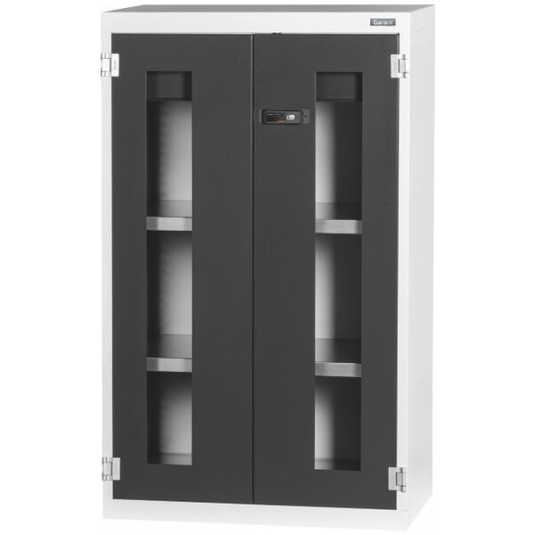 Base cabinet with drawer, Viewing window swing doors 1250 mm