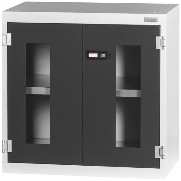 Base cabinet with Viewing window swing doors 750 mm