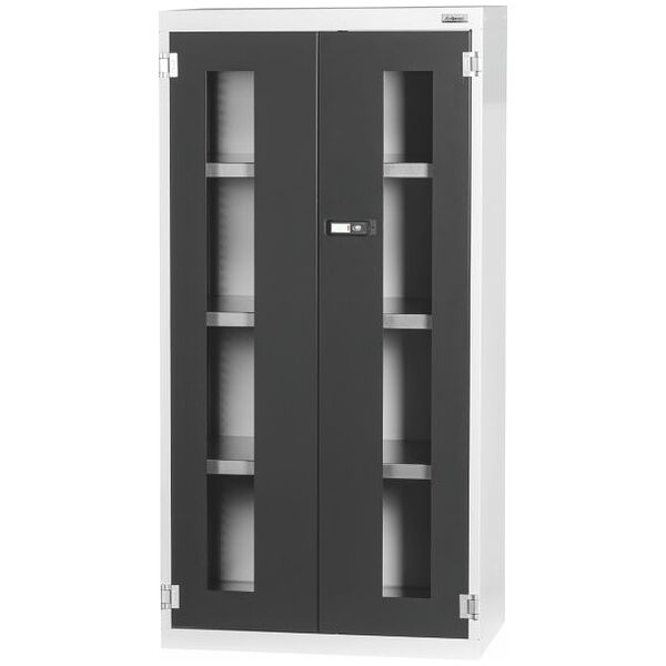 Base cabinet with Viewing window swing doors 1500 mm