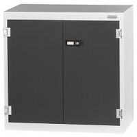 Base cabinet with Plain sheet metal swing doors Base cabinet