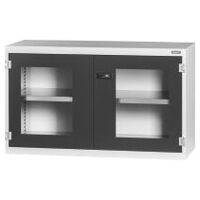 Base cabinet with Viewing window swing doors