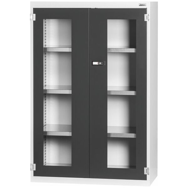 Base cabinet with Viewing window swing doors 1500 mm