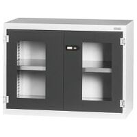 Base cabinet with Viewing window swing doors Base cabinet