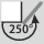 Türöffnungswinkel 250