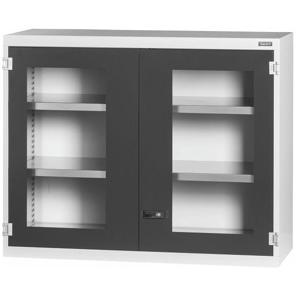 Top-mounted cabinet with Viewing window swing doors 1000 mm