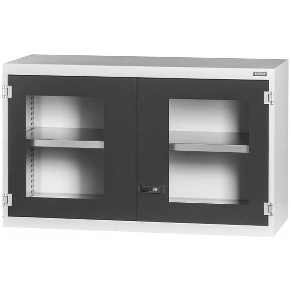 Top-mounted cabinet with Viewing window swing doors 750 mm