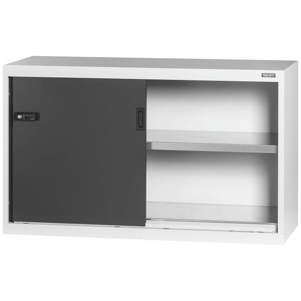 Base cabinet with Plain sheet metal sliding doors 800 mm