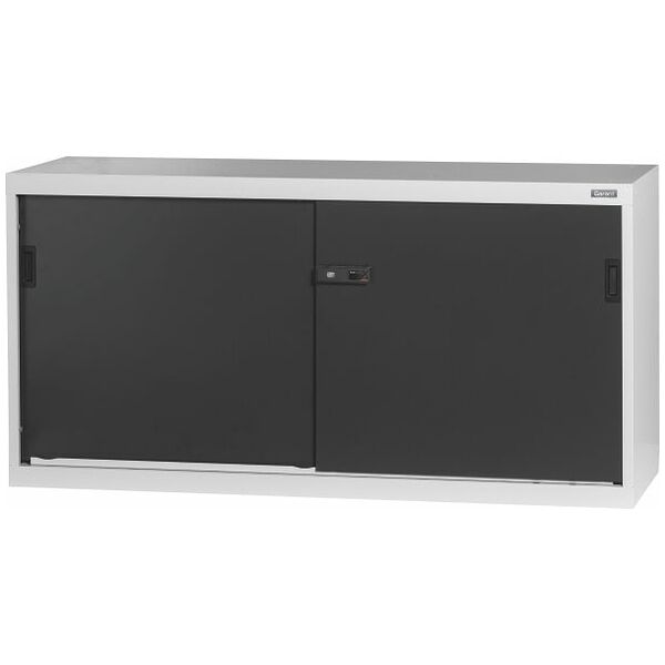 Base Cabinet With Plain Sheet Metal, Small Cabinet With Sliding Doors