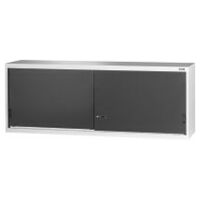 Top-mounted cabinet with Plain sheet metal sliding doors