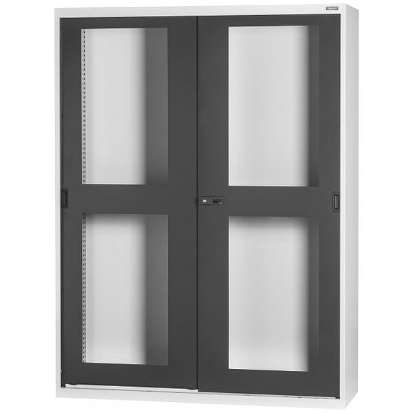 Osnovna omara z drsnimi vrati z oknom 2000 mm