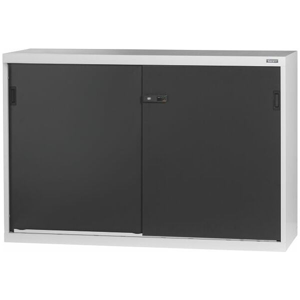 Base cabinet with Plain sheet metal sliding doors 900 mm
