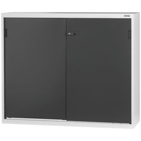 Base cabinet with Plain sheet metal sliding doors 1250 mm