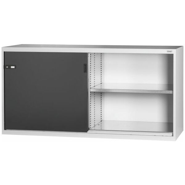 Large-capacity base cabinet with Plain sheet metal sliding doors 1000 mm