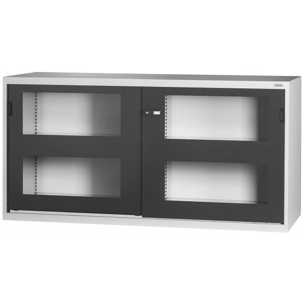 Large-capacity base cabinet with Viewing window sliding doors 1000 mm