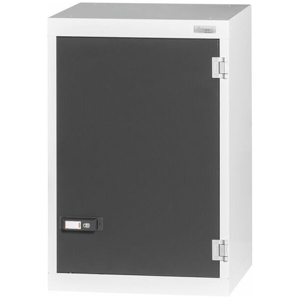 Top-mounted cabinet with Plain sheet metal swing doors 500 mm