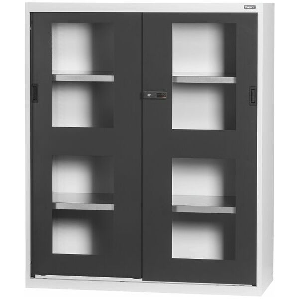 Base cabinet with Viewing window sliding doors 1500 mm