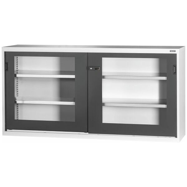 Base cabinet with Viewing window sliding doors 1250 mm