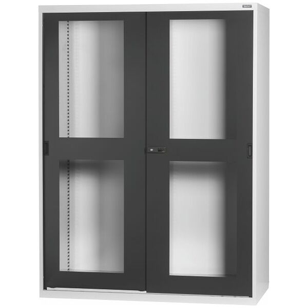 Szafy o dużej pojemności / szafy wzmocnione z drzwiami przesuwnymi, przeszklonymi 2000 mm