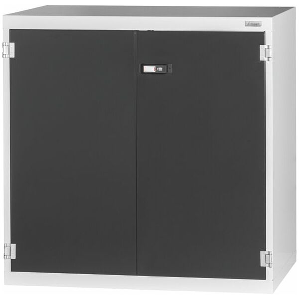 Large-capacity / heavy-duty cabinet with Plain sheet metal swing door 900 mm