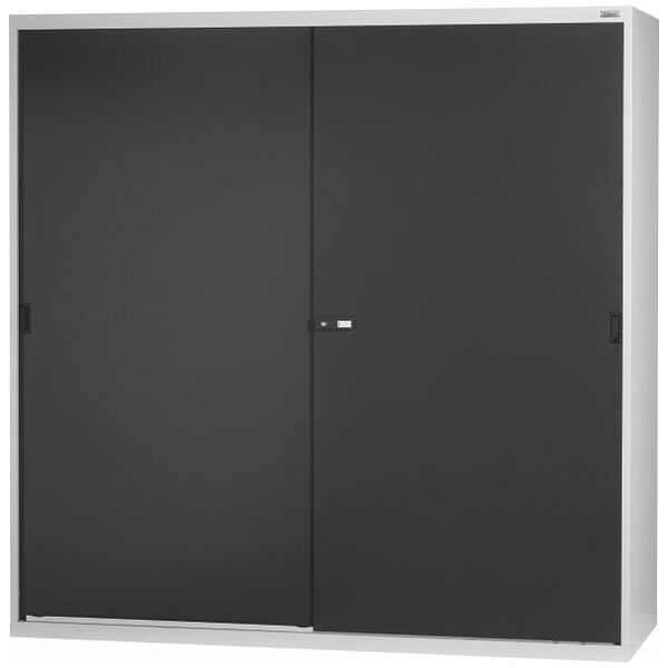Heavy-duty cabinet with Plain sheet metal sliding door 2000 mm