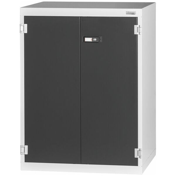 Heavy-duty cabinet with Plain sheet metal swing door 1000 mm
