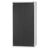 Heavy-duty cabinet with Plain sheet metal swing door, Height: 2000mm