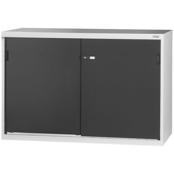 Heavy-duty cabinet with Plain sheet metal sliding door 1000 mm