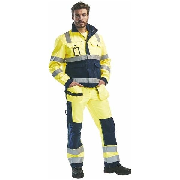 High visibility jacket  yellow/navy blue