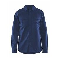 Flame retardant shirt  navy blue