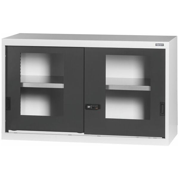 Top-mounted cabinet with Viewing window sliding doors 750 mm