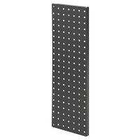 Rack panel for plain sheet metal doors