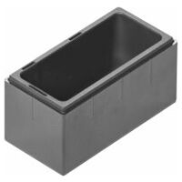 easyPick small parts storage bin Height 50 mm 2X4/1