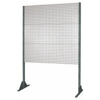 Divider wall (2 columns and 3 perforated panels) single-sided