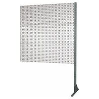 Add-on divider wall (1 column and 3 perforated panels) single-sided